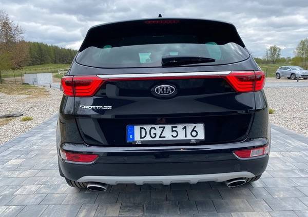 Kia Sportage cena 67900 przebieg: 186000, rok produkcji 2018 z Krzanowice małe 154